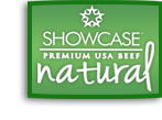 This image shows the Showcase Premium USA Beef Natural of Purdy's Quality Meats